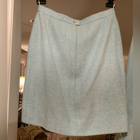 Chanel 1997 Micro Check Tweed Skirt Suit (fits like modern day size 8) - Picture 14 of 14